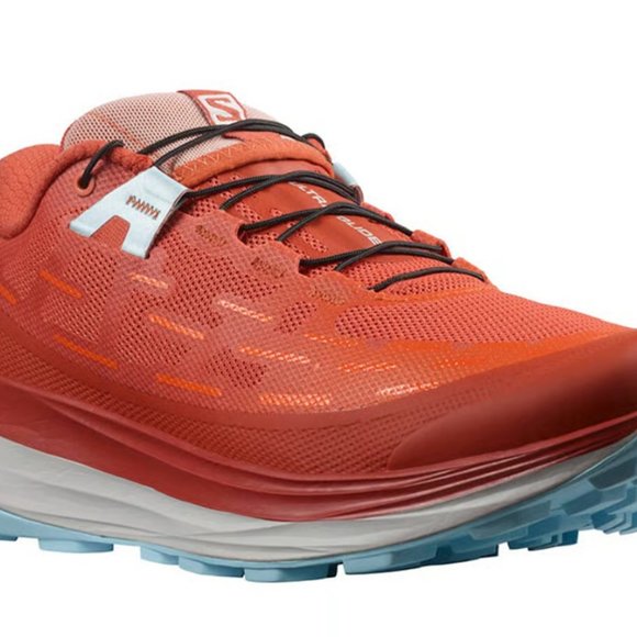 NEW Salomon Mens Ultra Guide Trail Running Shoe SHARP Orange Burst 8.5