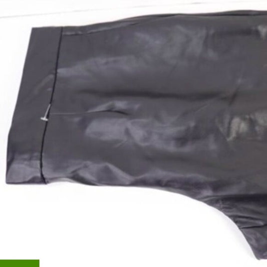 NEW DKNY Womens Faux Leather Pants medium black