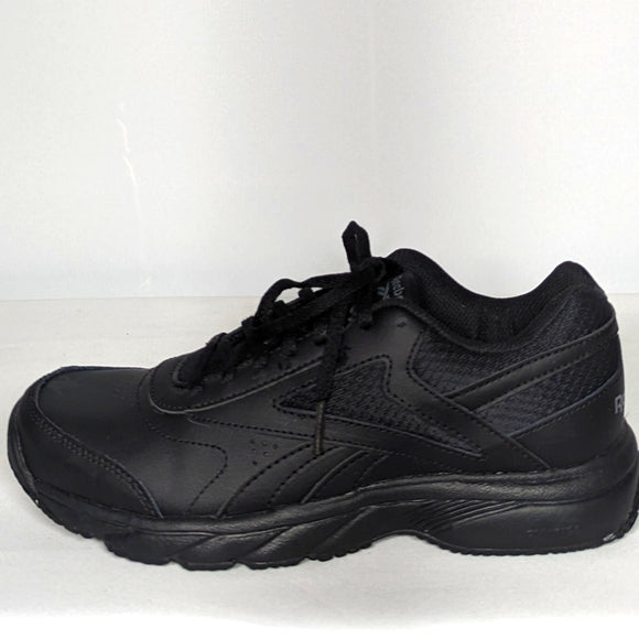 NEW Reebok Womens Work N Cushion 4.0 Walking Shoe sz 8.5 black
