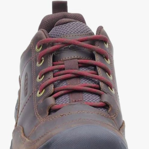 NEW Keen Mens Targhee 3 Oxford Casual Hiking Shoes Dark Earth Brown Mulch Sz 10