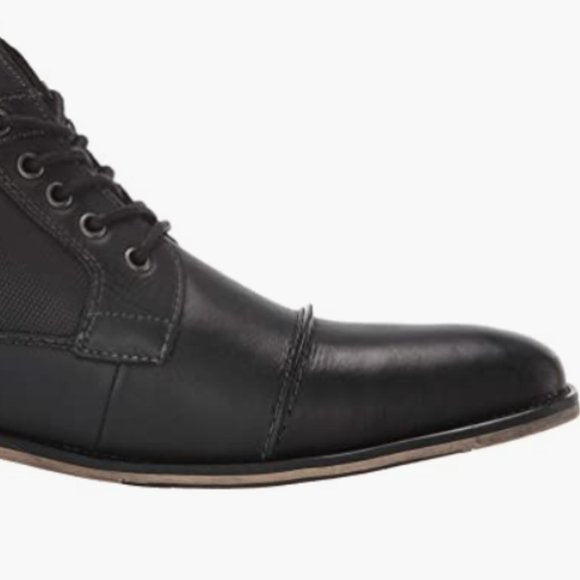 NEW Steve Madden Mens Jotter Combat Boot Sz 9 black