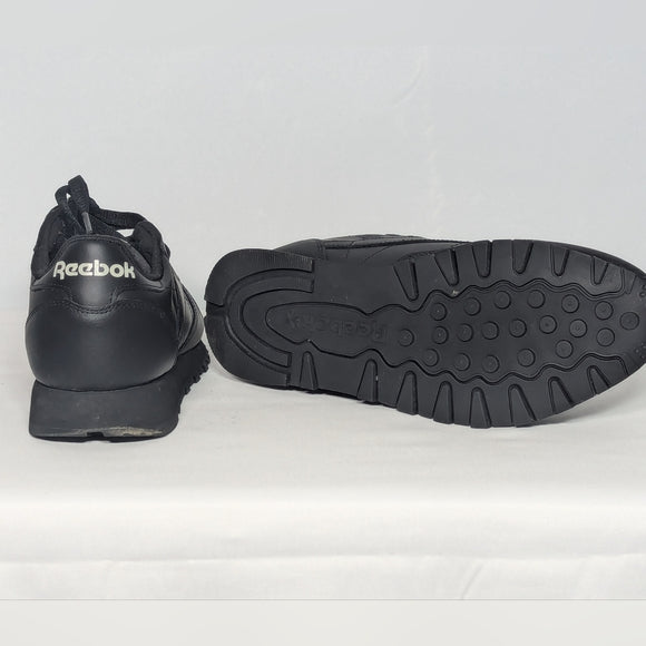 NEW Reebok Womens Classic Leather shoes Sz 8.5 black