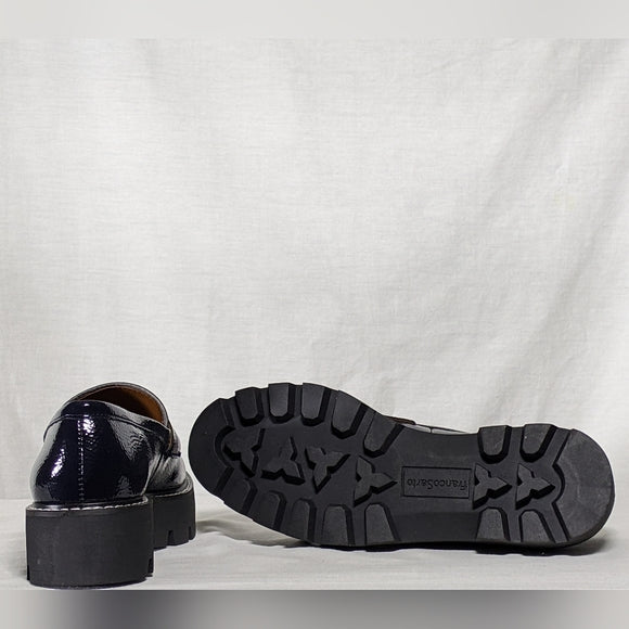 NEW Franco Sarto Womens Balin 2 Loafer navy blue Sz 6