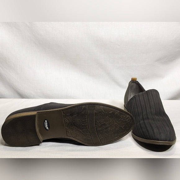 NEW Dr. Scholl's Mens Slip-on Woven Loafer Sz 10 black