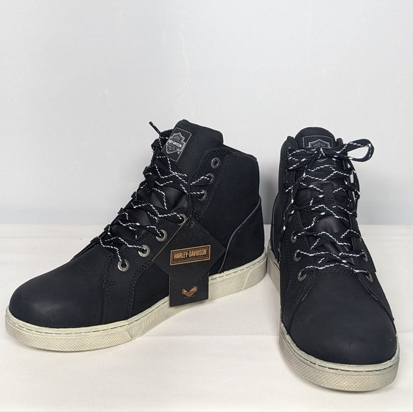 NEW Harley-Davidson Mens Leather Midland Motorcycle Boots black Sz 9.5