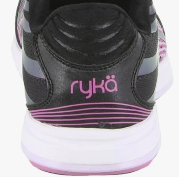 NEW Ryka Womens Devotion Plus 3 Walking Shoe Sz 10 purple/black