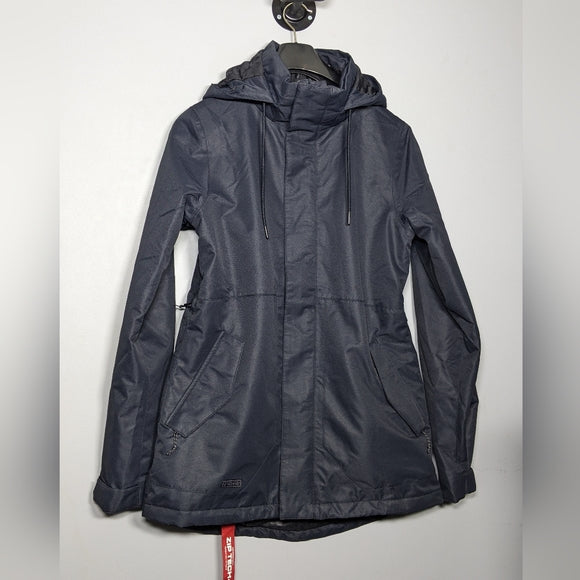 NEW Volcom Womens Fawn Insulated Jacket Skiing Snowboarding Black Sz M