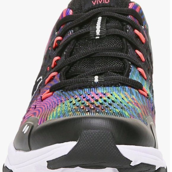 NEW Ryka Womens Vida RZX Oxford black tie-dye Sz 7
