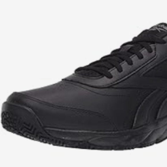 NEW Reebok Mens Work N Cushion 4.0 Walking Shoe Sz 8.5 black