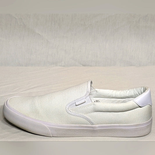 NEW Lugz Mens Clipper Fashion Comfy Sneaker - Size 10.5 white