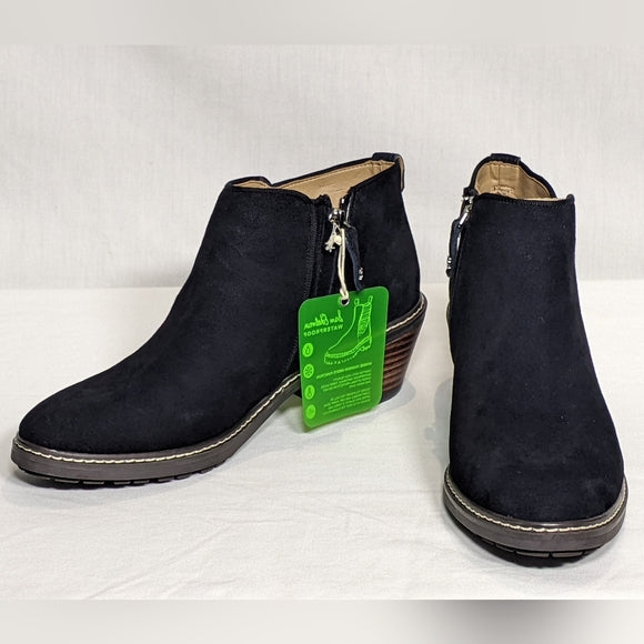 NEW Sam Edelman Womens Pryce Waterproof Ankle Boot Sz 6 black