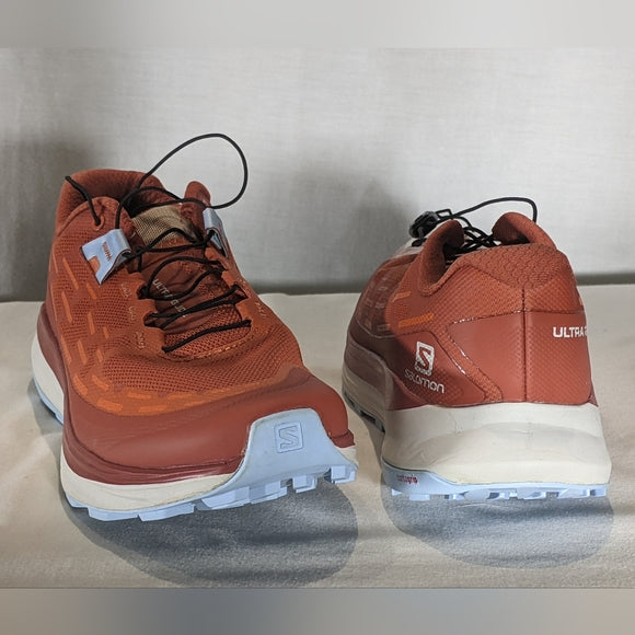 NEW Salomon Mens Ultra Guide Trail Running Shoe SHARP Orange Burst 8.5