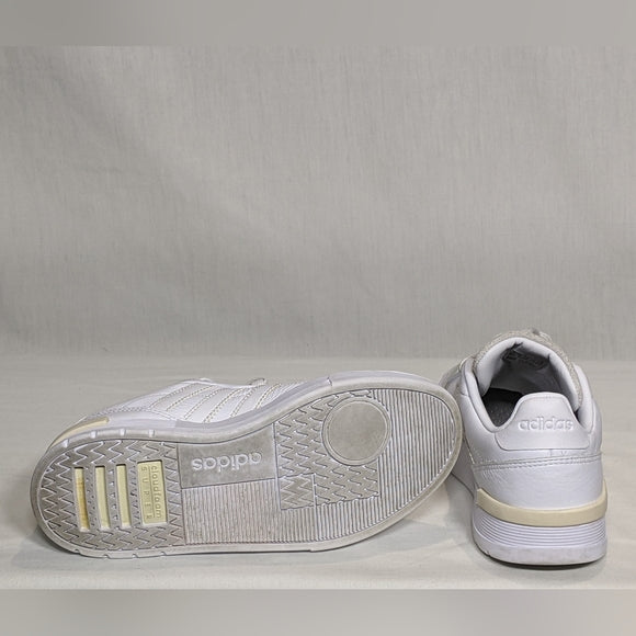 NEW Womens Leather Club Court Shoes Sz 6 white