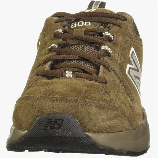 NEW New Balance Mens Suede 608 V5 Casual Comfort Cross Trainer Sz 12 brown