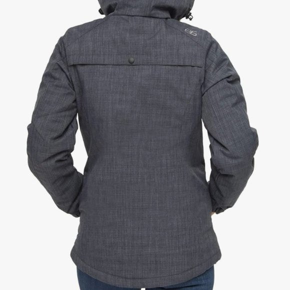 NEW Arctix Womens Daybreak Insulated Winter Jacket 2XL grey