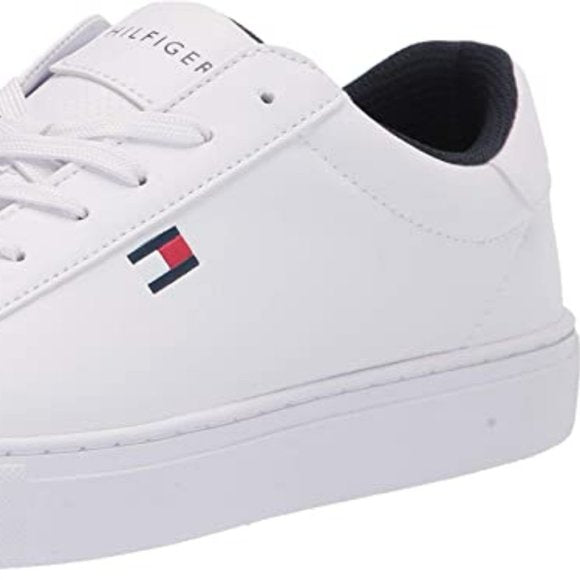 NEW Tommy Hilfiger Mens Brecon Classic Sneaker Sz 11 white