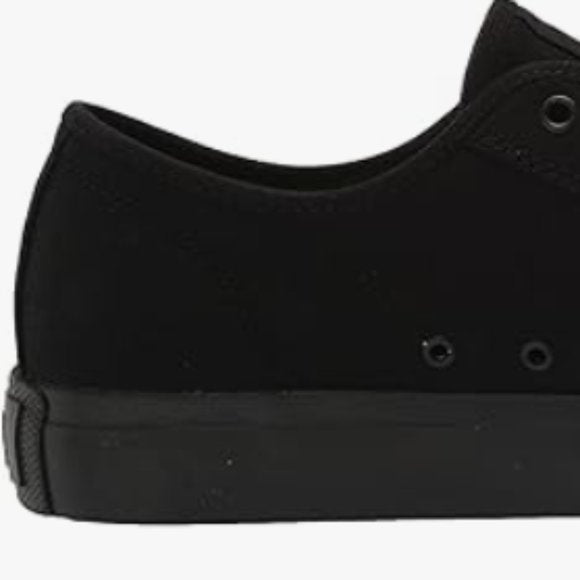 NEW DC Mens Manual Low Top Vegan Friendly Casual Skate Shoe Sz 9 black