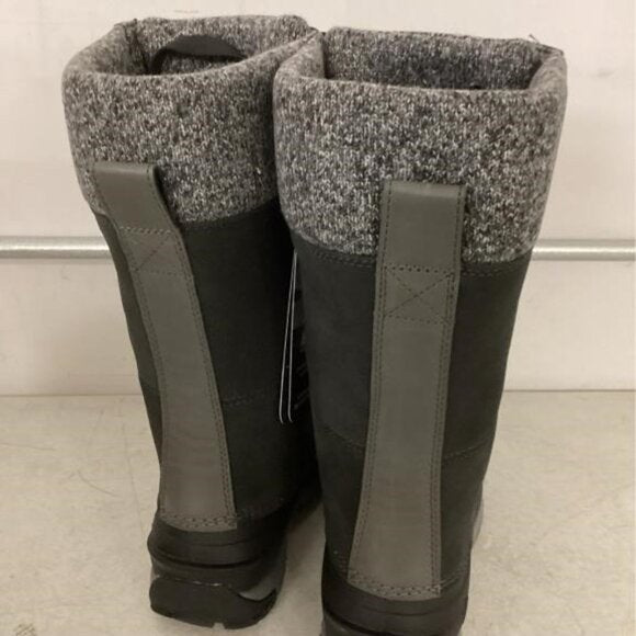 NEW Baffin Womens Dana Winter Snow Boots sz 5 black/grey
