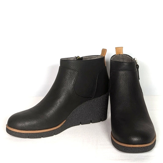 NEW Dr. Scholl's Womens Bianca Ankle Boot Sz 6.5 black