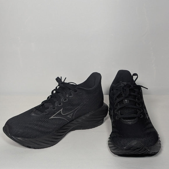 NEW Mizuno Womens Wave Rider 28 Running Shoe Black Shade Sz 9