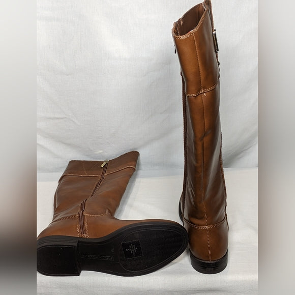 NEW Tommy Hilfiger Womens SHYENNE Equestrian Riding Boot Sz 8 brown