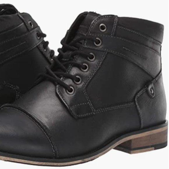 NEW Steve Madden Mens Jotter Combat Boot Sz 9 black
