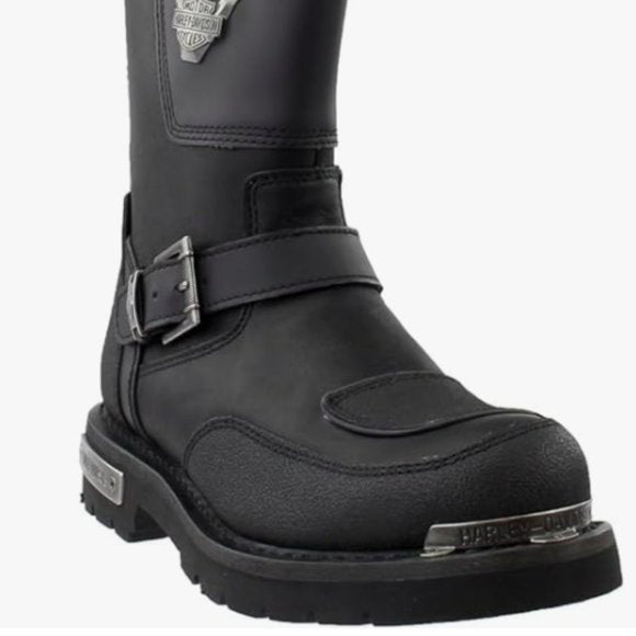 NEW Harley-Davidson Mens Leather Rr-Shift Motorcycle Riding Boot Sz 13 black