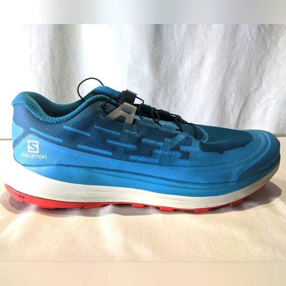 NEW Salomon Mens Ultra Guide Trail Running Shoe SHARP Lions Blue 10