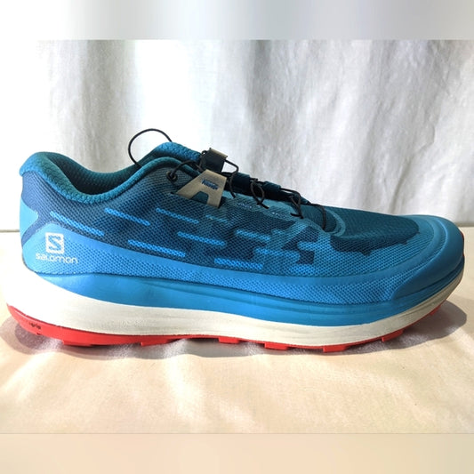 NEW Salomon Mens Ultra Guide Trail Running Shoe SHARP Lions Blue 10