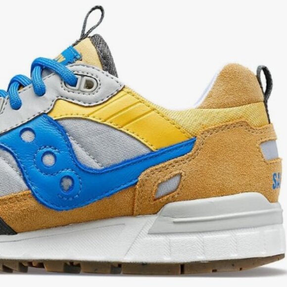 NEW Saucony Unisex-Adult Shadow 5000 Sneaker Navy/Carmel Sz 6.5f