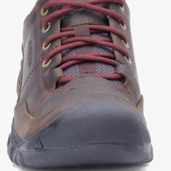 NEW Keen Mens Targhee 3 Oxford Casual Hiking Shoes Dark Earth Brown Mulch Sz 10