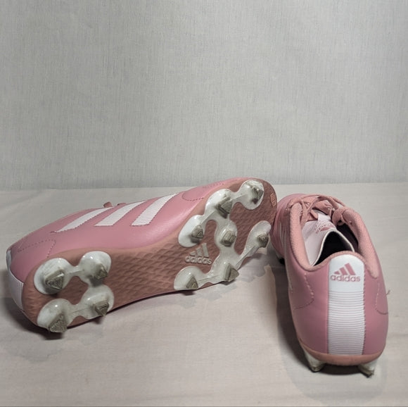 NEW adidas Unisex-Adult Goletto VIII Firm Ground Soccer Shoes Sz 7 pink