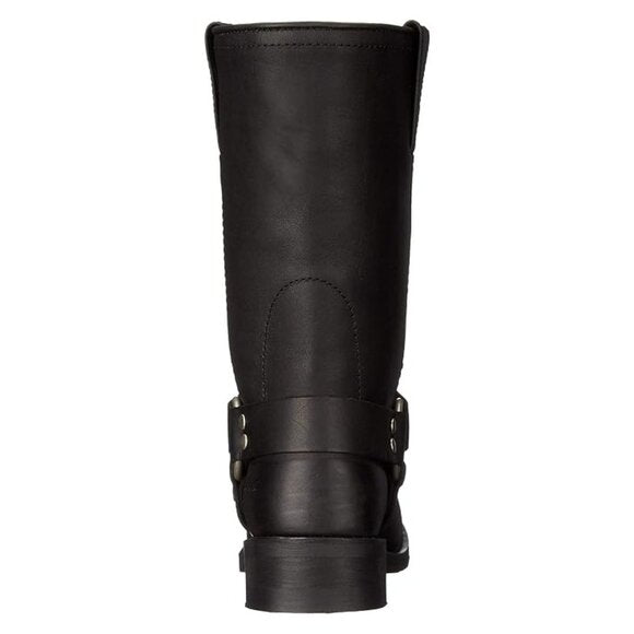 NEW Ad Tec Mens 13 Inch Leather Harness Boot-m Motorcycle Boot sz 11 black
