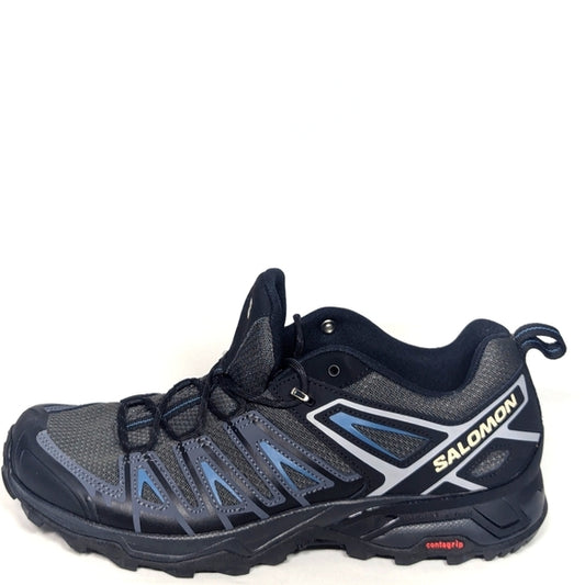 NEW Salomon Mens X Ultra Pioneer AERO Sz 10 grey/blue