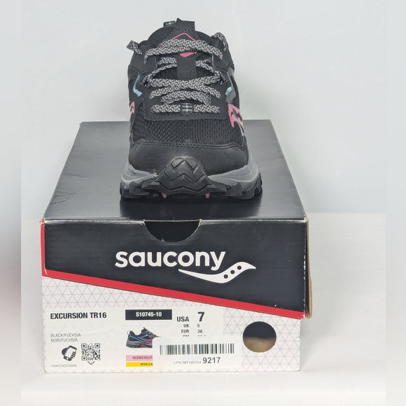 NEW Saucony Womens Excursion TR16 Trail Running Shoe Sz 7.5 wide
