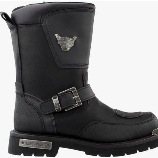 NEW Harley-Davidson Mens Leather Rr-Shift Motorcycle Riding Boot Sz 13 black