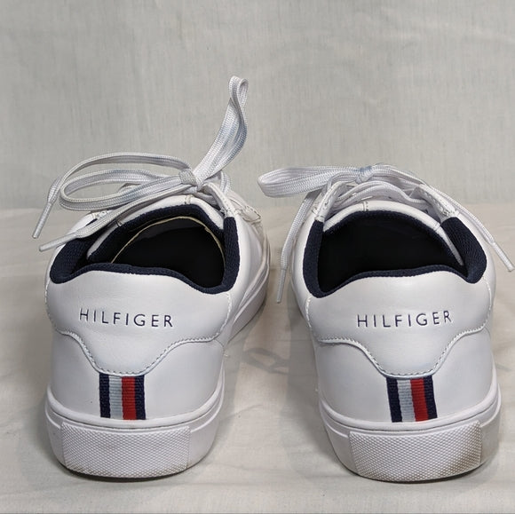 NEW Tommy Hilfiger Mens Brecon Classic Sneaker Sz 11 white