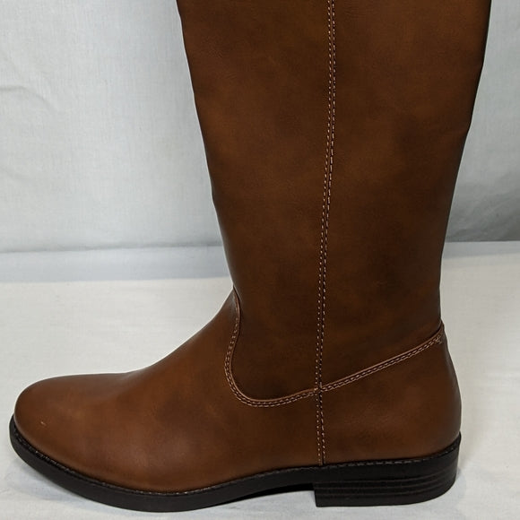 NEW Tommy Hilfiger Womens SHYENNE Equestrian Riding Boot Sz 8 brown