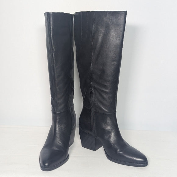 NEW Naturalizer Womens Fae High Shaft Knee High Boot sz 9.5 black