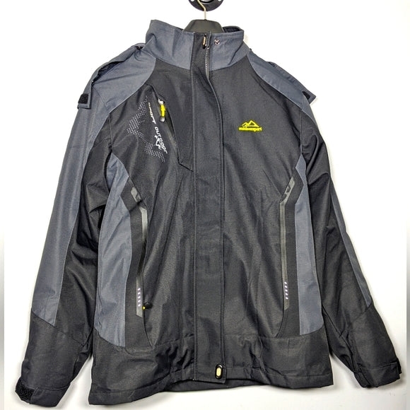 NEW TBMPOY Men's Mountain Waterproof Skiing Fleece Warm Jacket Windproof Snowboa