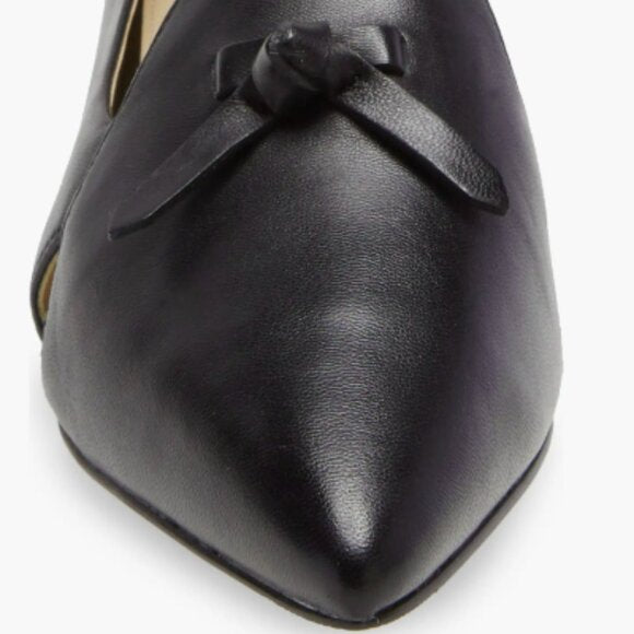 NEW Cole Haan Womens Leather Viola Skimmer Ballet black sz 8.5