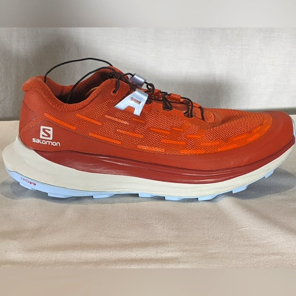 NEW Salomon Mens Ultra Guide Trail Running Shoe SHARP Orange Burst 8.5