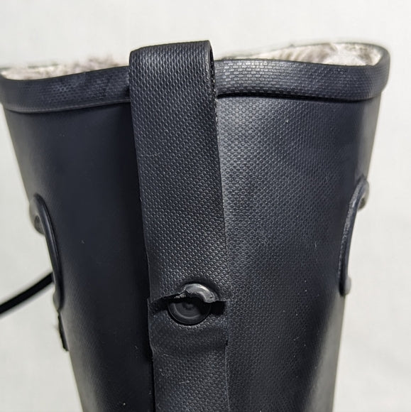 NEW Bogs Womens Waterproof Lace Up Snow/Rain Boots rated -25°C Sz 12 black