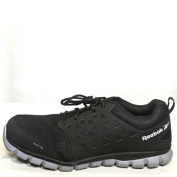 NEW Reebok Work Men's Sublite Cushion IB4041 Industrial Shoe Steel Sz 13 W black