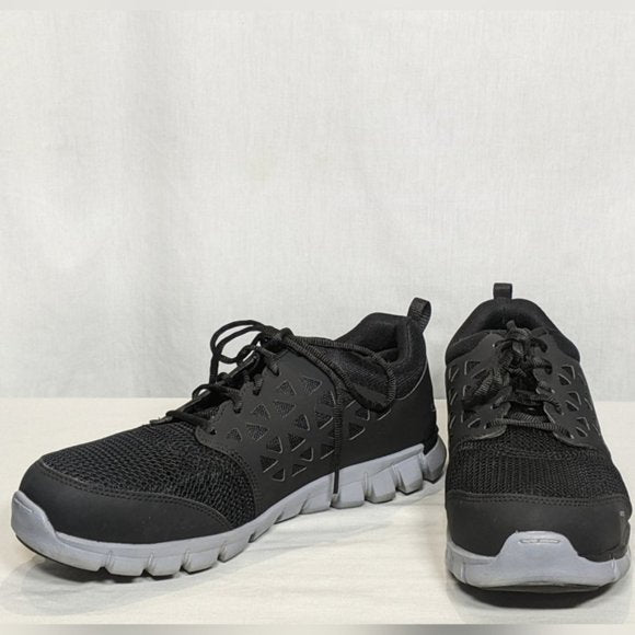 NEW Reebok Mens Sublite Cushion Work Men's IB4041 Black Cushion Work Shoe Sz 8.5