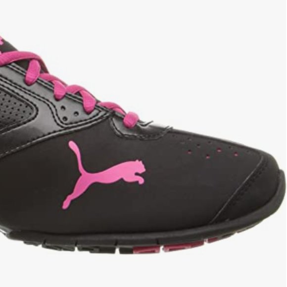NEW PUMA Womens Tazon 6 WN's Fm Cross-Trainer Shoe Sz 5.5 black/pink