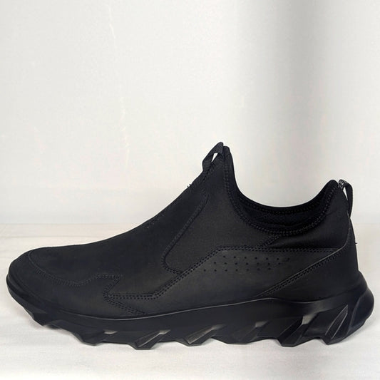 NEW ECCO Mens Mx Slip on 2.0 Sneaker black Sz 11/11.5