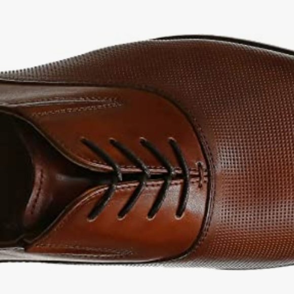 NEW Aldo Mens Oliliria Leather Dress Shoe Uniform Stunning Sz 7.5 CognacBrown