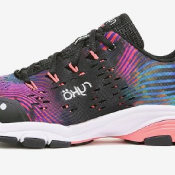 NEW Ryka Womens Vida RZX Oxford black tie-dye Sz 7