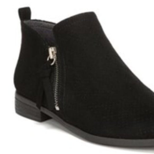 NEW Dr. Scholl's Shoes womens Rate Zip Ankle Boot Sz 9.5 black